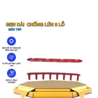 Gen góc 12h dải 8 lỗ 88D/S 2024