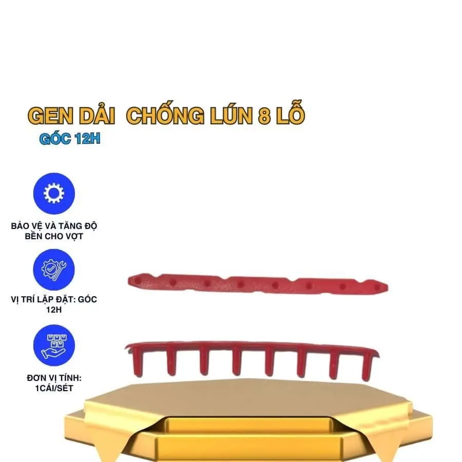 Gen góc 12h dải 8 lỗ 88D/S 2024